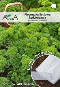 Pietruszka kędzierzawa Astra na taśmie nasiona 6 metrów