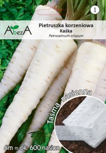 Pietruszka korzeniowa Kaśka na taśmie nasiona 6 metrów