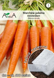 Marchew Amsterdam 3 - Amsterdamska na taśmie nasiona 6 metrów